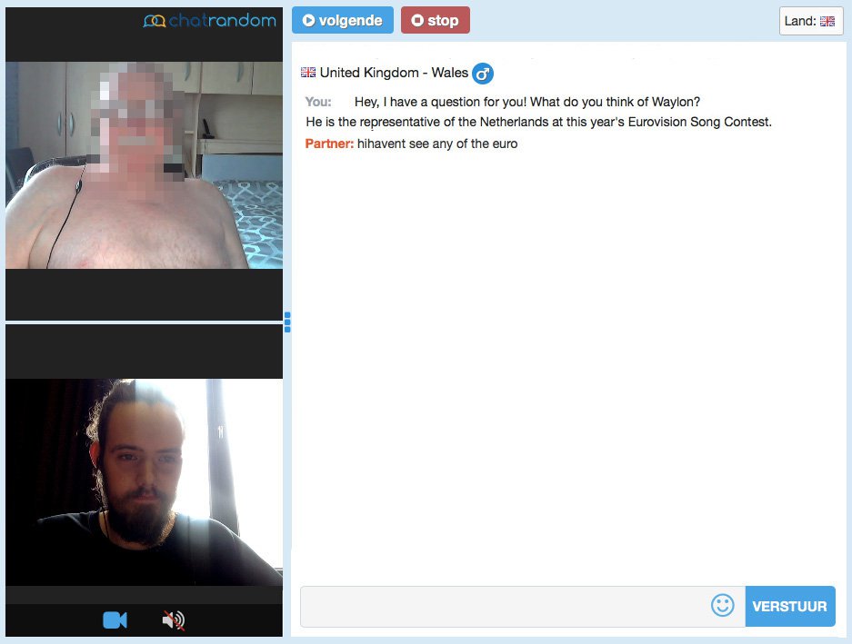 Gay Chatroulette Verenigd Koninkrijk