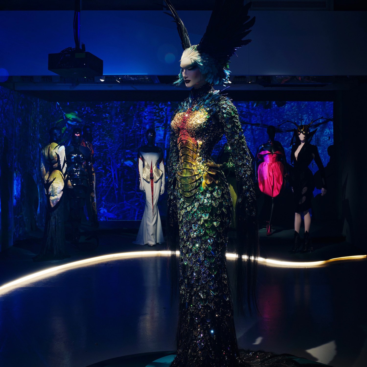 Expositie Thierry Mugler, Couturissime. Beeld: Christophe Delière.