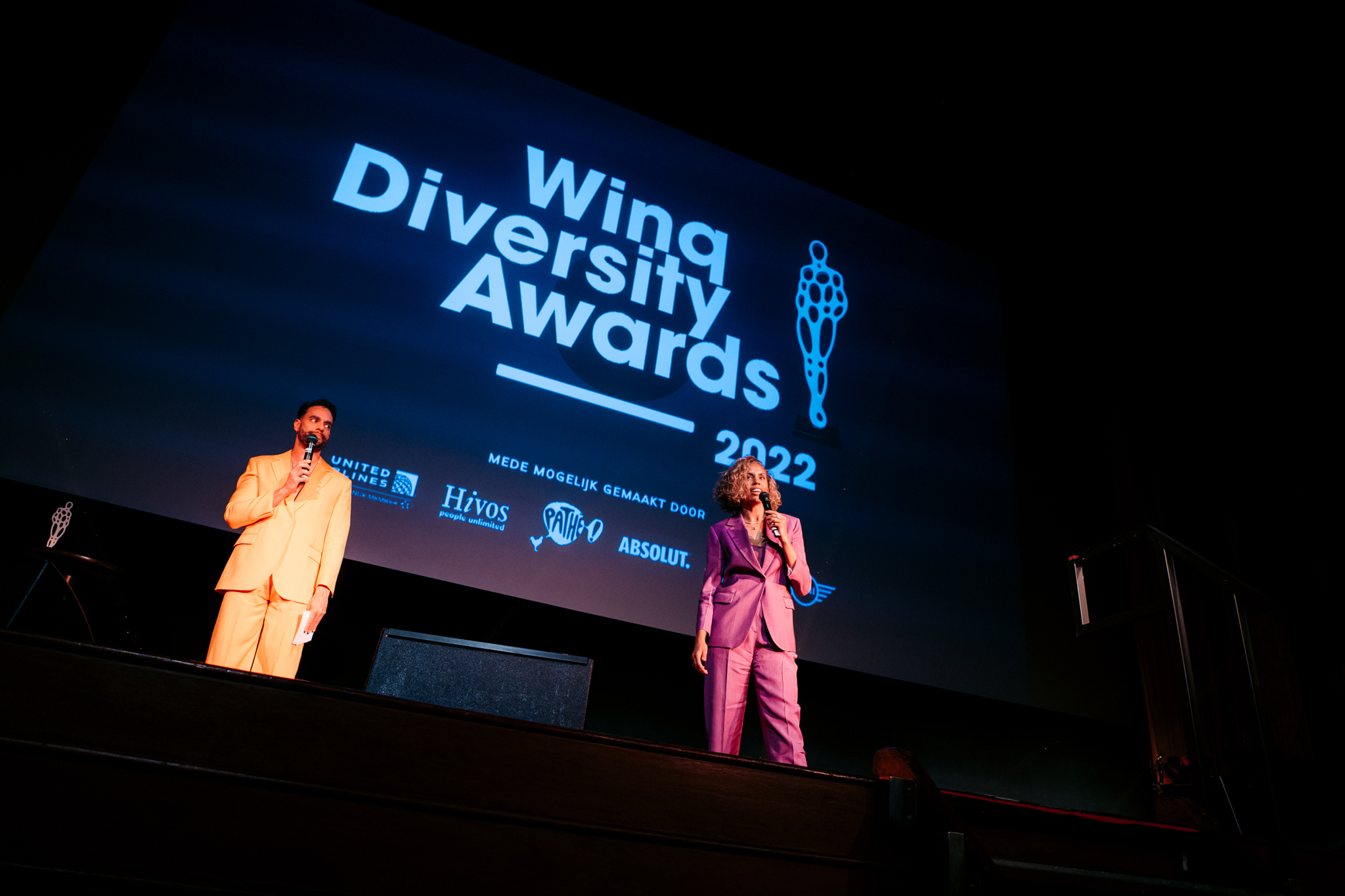 Winq Diversity Awards Freek Bartels Rocky Hehakaija