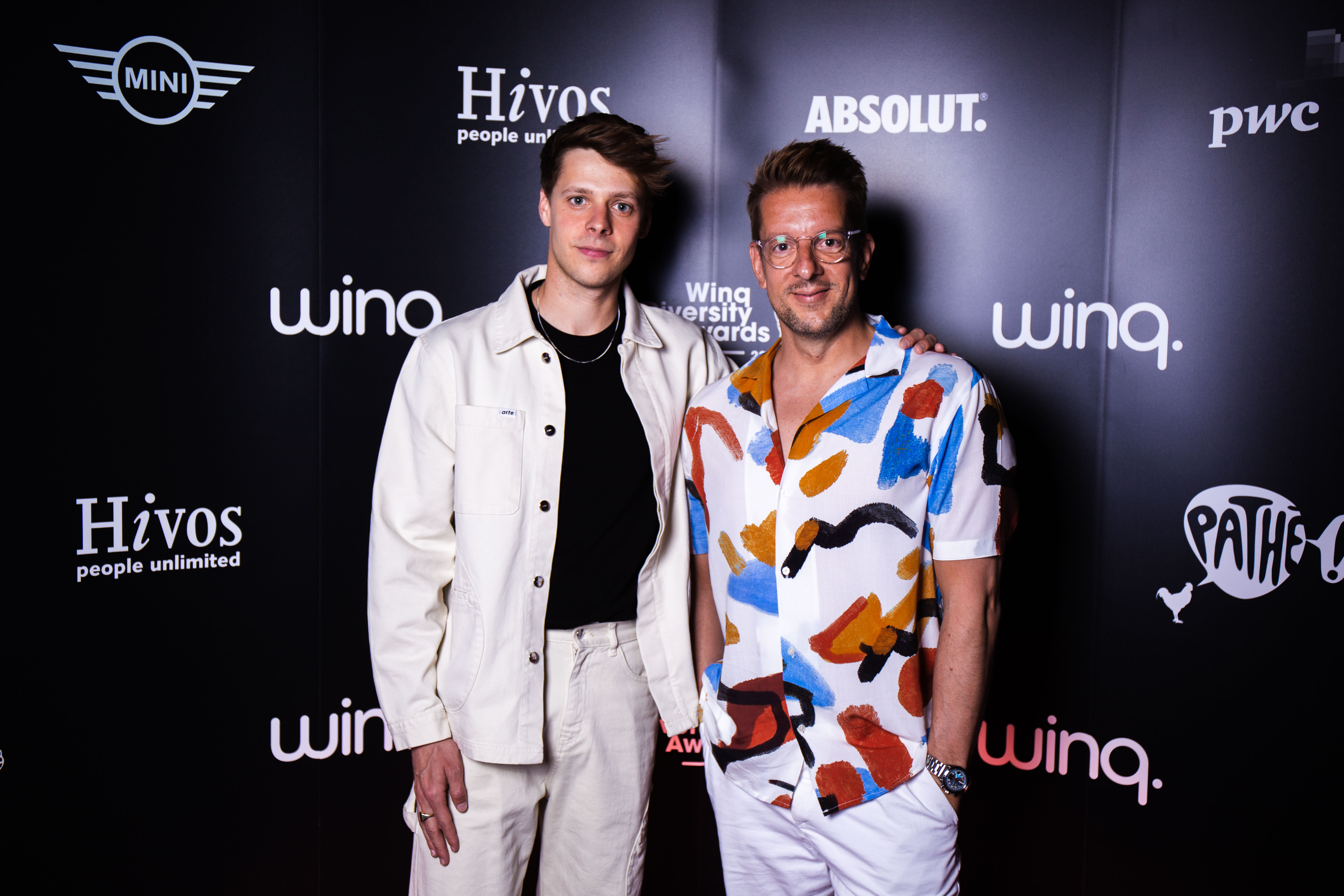 Winq Diversity Awards Leendert de Ridder Alex Klaasen