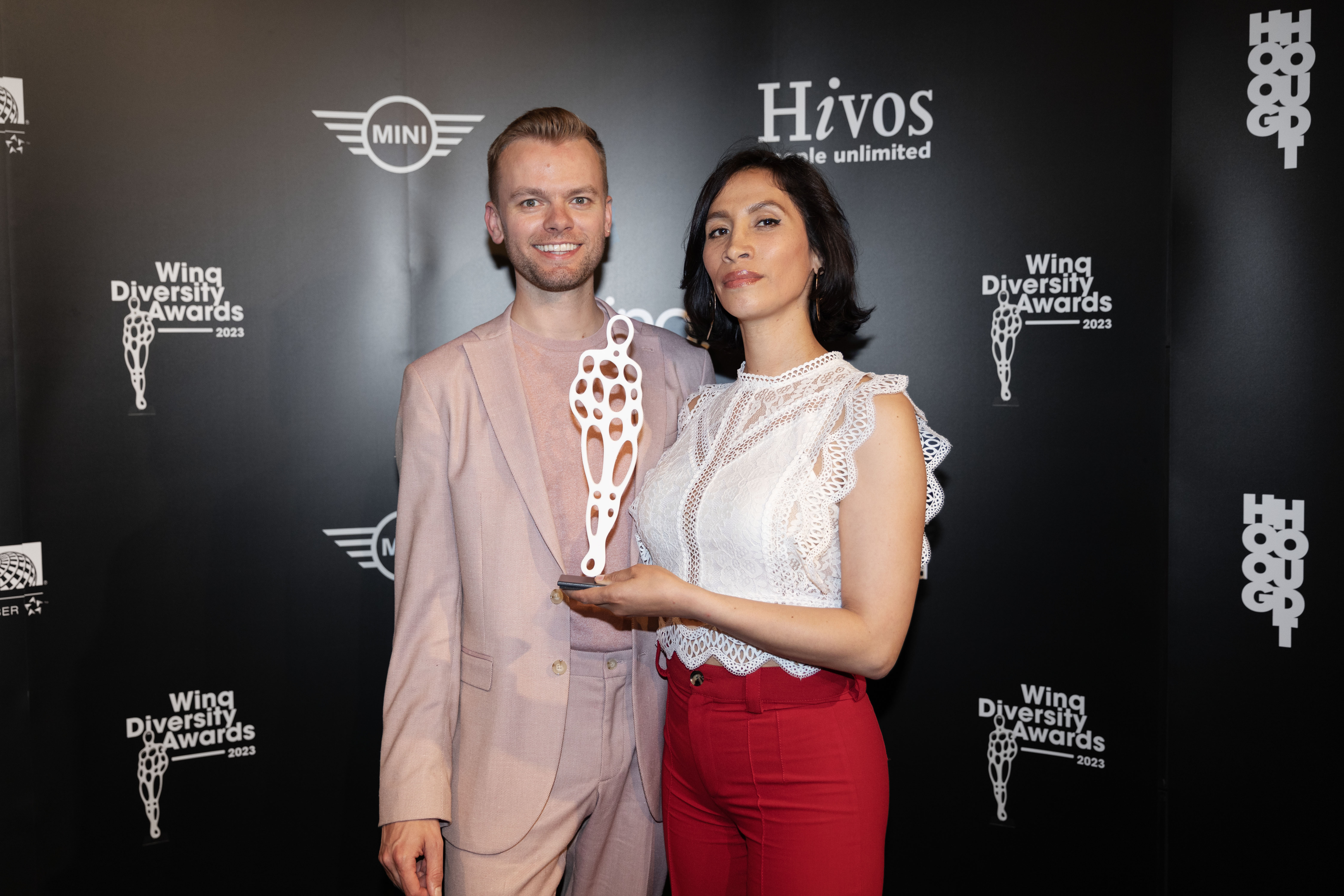 Winq Diversity Awards 2023 Alejandra Ortiz Martijn Kamphorst