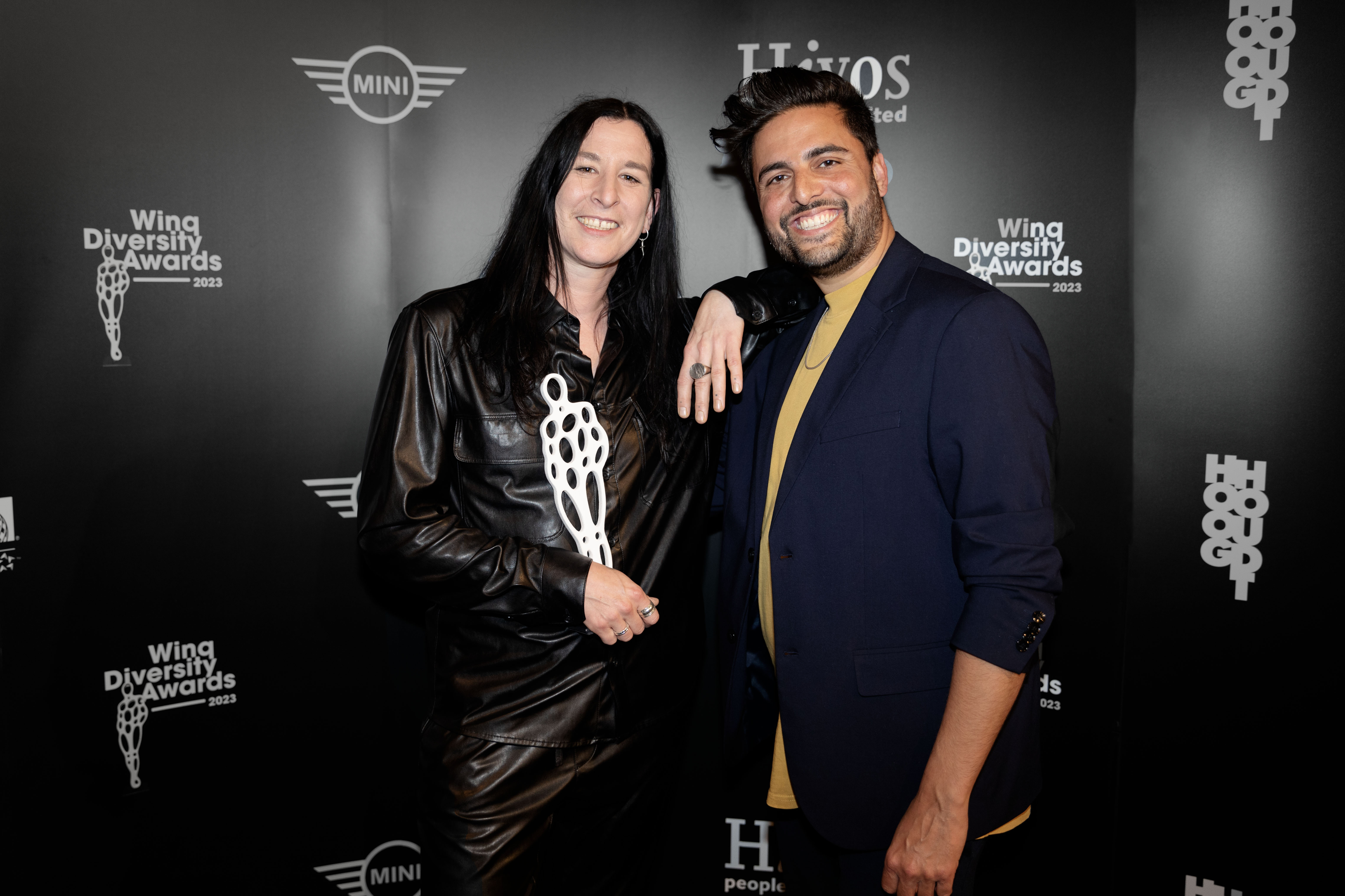 Winq Diversity Awards 2023 Raven van Dorst Haroon Ali