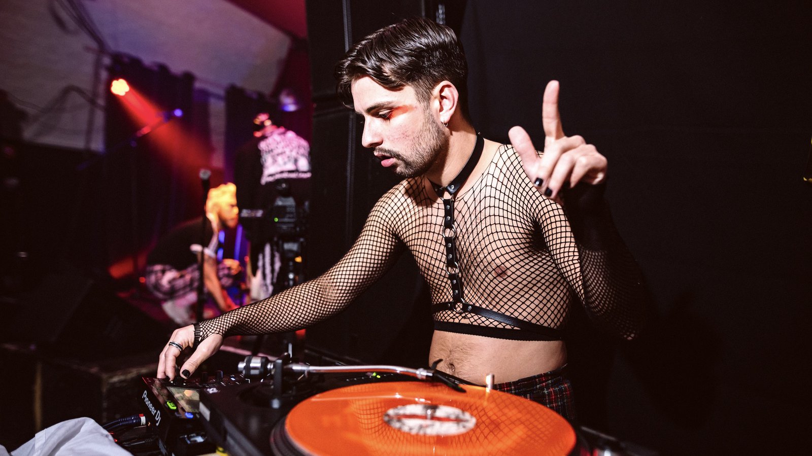 Dj op festival Homotopia